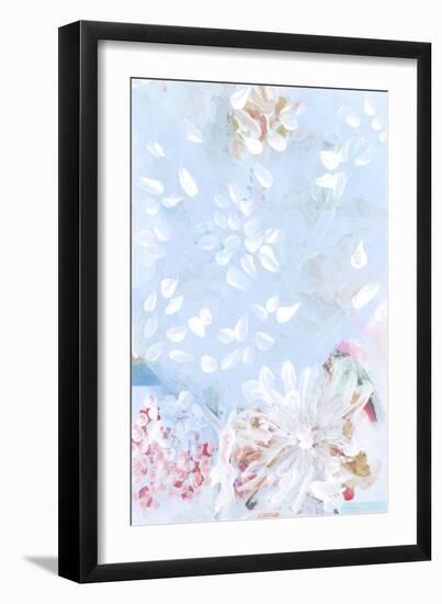 Blossoming Blue II-null-Framed Art Print
