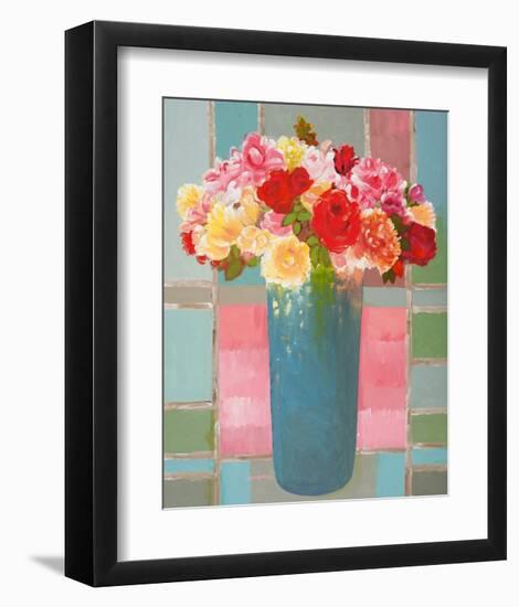 Blossoming Brilliance-Hooshang Khorasani-Framed Art Print