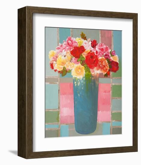 Blossoming Brilliance-Hooshang Khorasani-Framed Art Print