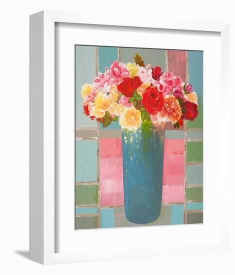 Blossoming Brilliance-Hooshang Khorasani-Framed Art Print