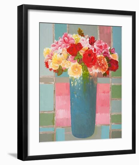 Blossoming Brilliance-Hooshang Khorasani-Framed Art Print