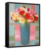 Blossoming Brilliance-Hooshang Khorasani-Framed Stretched Canvas