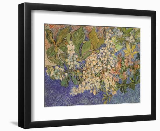 Blossoming Chestnut Branches, 1890-Vincent van Gogh-Framed Giclee Print