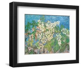 Blossoming Chestnut Branches, c.1890-Vincent van Gogh-Framed Art Print
