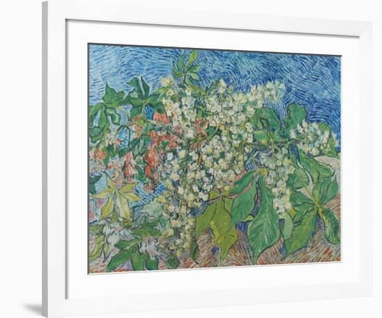 Blossoming Chestnut Branches, c.1890-Vincent van Gogh-Framed Collectable Print