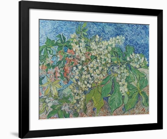 Blossoming Chestnut Branches, c.1890-Vincent van Gogh-Framed Collectable Print