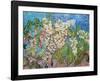 Blossoming Chestnut Branches, c.1890-Vincent van Gogh-Framed Art Print