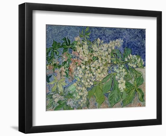 Blossoming Chestnut Branches, c.1890-Vincent van Gogh-Framed Premium Giclee Print