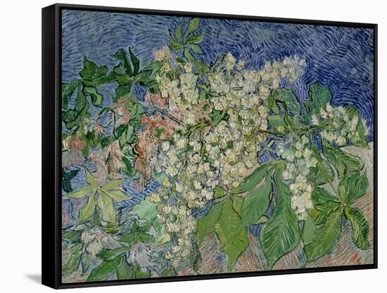 Blossoming Chestnut Branches, c.1890-Vincent van Gogh-Framed Stretched Canvas