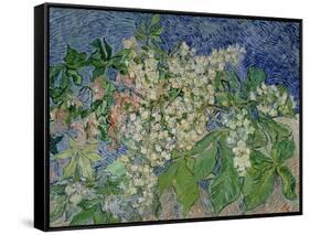 Blossoming Chestnut Branches, c.1890-Vincent van Gogh-Framed Stretched Canvas