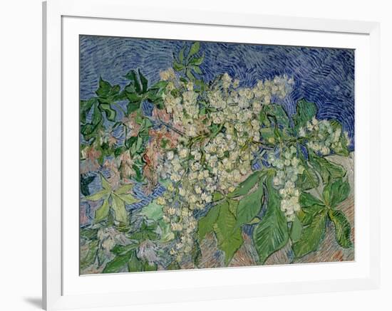 Blossoming Chestnut Branches, c.1890-Vincent van Gogh-Framed Giclee Print