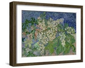 Blossoming Chestnut Branches, c.1890-Vincent van Gogh-Framed Giclee Print