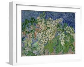 Blossoming Chestnut Branches, c.1890-Vincent van Gogh-Framed Giclee Print