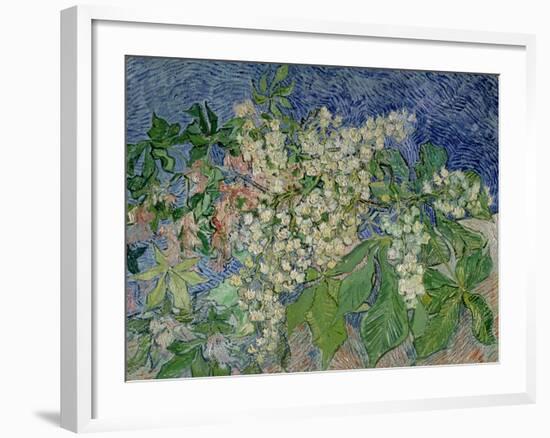 Blossoming Chestnut Branches, c.1890-Vincent van Gogh-Framed Giclee Print