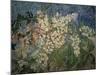 Blossoming Chestnut Branches-Vincent van Gogh-Mounted Giclee Print