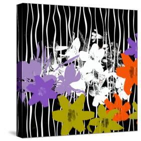 Blossoming Garden II-Yashna-Stretched Canvas