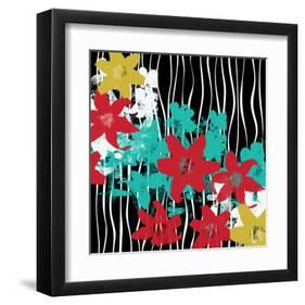 Blossoming Garden V-Yashna-Framed Art Print