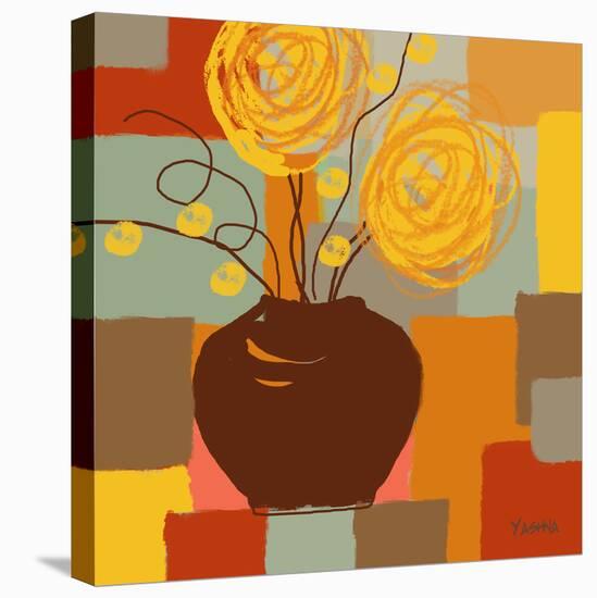 Blossoming I-Yashna-Stretched Canvas