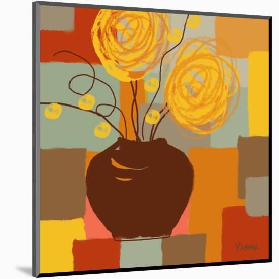 Blossoming I-Yashna-Mounted Art Print