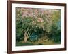 Blossoming Lilac in the Sun, c.1873-Claude Monet-Framed Art Print