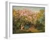 Blossoming Lilac in the Sun, c.1873-Claude Monet-Framed Art Print