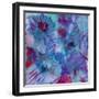 Blossoming Magenta II-null-Framed Art Print