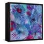 Blossoming Magenta II-null-Framed Stretched Canvas