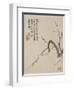 Blossoming Plum from a Flower Album of Ten Leaves, 1656-Shengmo Xiang-Framed Giclee Print