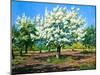 Blossoming, Spring Garden-balaikin2009-Mounted Art Print