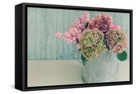 Blossoming Water Can-Sarah Gardner-Framed Stretched Canvas