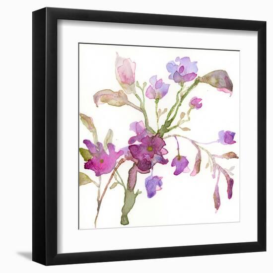 Blossoms and Roots I-Marabeth Quin-Framed Art Print