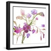 Blossoms and Roots I-Marabeth Quin-Framed Art Print