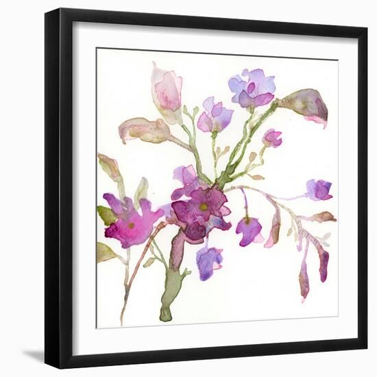 Blossoms and Roots I-Marabeth Quin-Framed Art Print