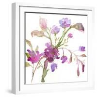 Blossoms and Roots I-Marabeth Quin-Framed Art Print