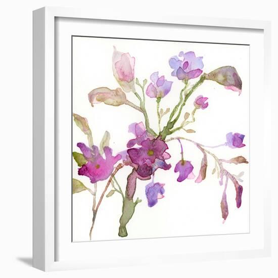 Blossoms and Roots I-Marabeth Quin-Framed Art Print