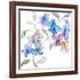 Blossoms and Roots II-Marabeth Quin-Framed Art Print