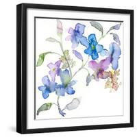 Blossoms and Roots II-Marabeth Quin-Framed Art Print