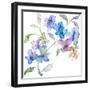 Blossoms and Roots II-Marabeth Quin-Framed Art Print