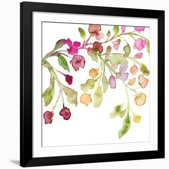 Blossoms and Roots III-Marabeth Quin-Framed Art Print