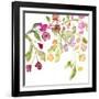 Blossoms and Roots III-Marabeth Quin-Framed Art Print