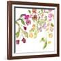 Blossoms and Roots III-Marabeth Quin-Framed Art Print