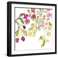 Blossoms and Roots III-Marabeth Quin-Framed Art Print