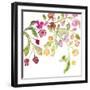 Blossoms and Roots III-Marabeth Quin-Framed Art Print