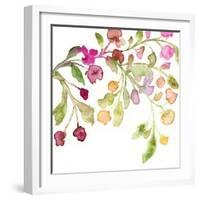 Blossoms and Roots III-Marabeth Quin-Framed Art Print