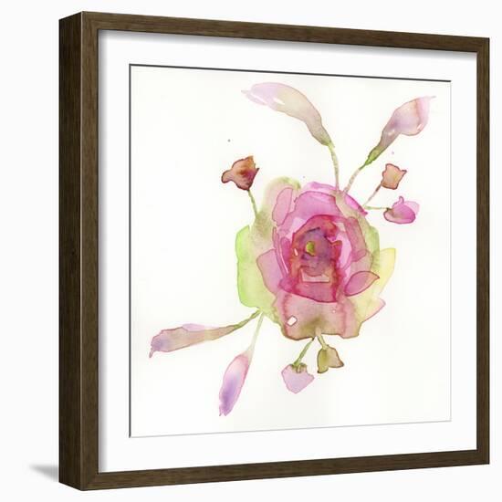 Blossoms and Roots V-Marabeth Quin-Framed Art Print