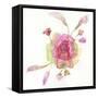 Blossoms and Roots V-Marabeth Quin-Framed Stretched Canvas