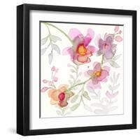 Blossoms and Roots X-Marabeth Quin-Framed Art Print