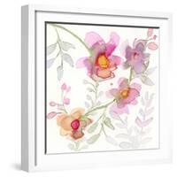 Blossoms and Roots X-Marabeth Quin-Framed Art Print