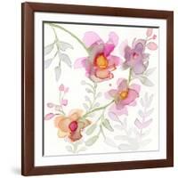 Blossoms and Roots X-Marabeth Quin-Framed Art Print