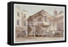 Blossoms Inn, Lawrence Lane, City of London, 1854-Thomas Colman Dibdin-Framed Stretched Canvas